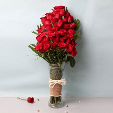 40 long-stemmed Red Roses